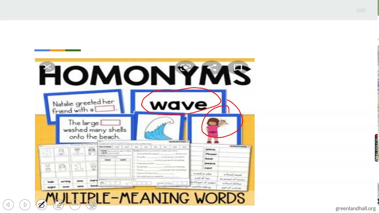 Homonyms