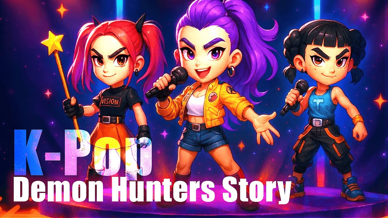 KPop Demon Hunters Song | Animated Music Video