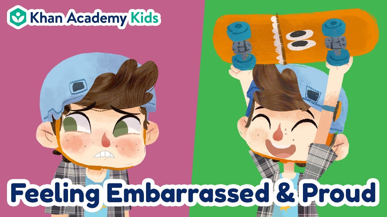 Feeling Embarrassed & Proud | Feelings and Emotions for Kids | Khan Academy Kids