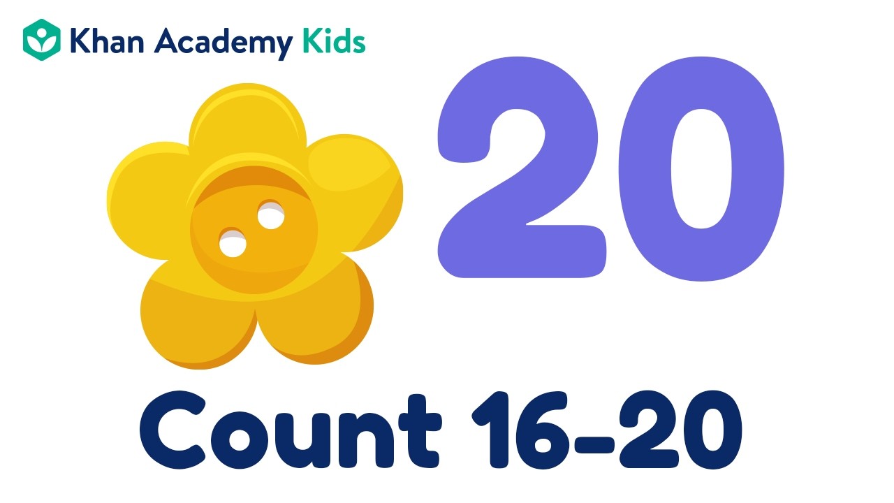 Count 16-20 | Learn to Count Numbers | Khan Academy Kids