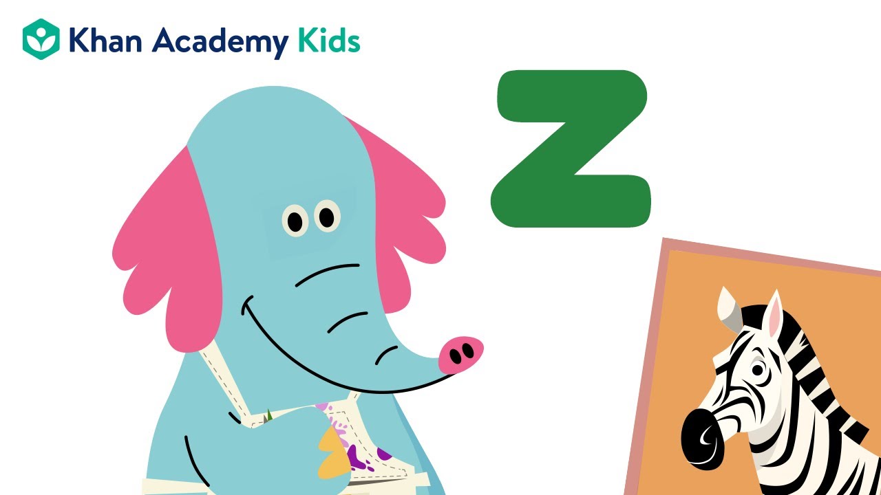 The Letter Z | Letters and Letter Sounds | Learn Phonics with Khan Academy Kids