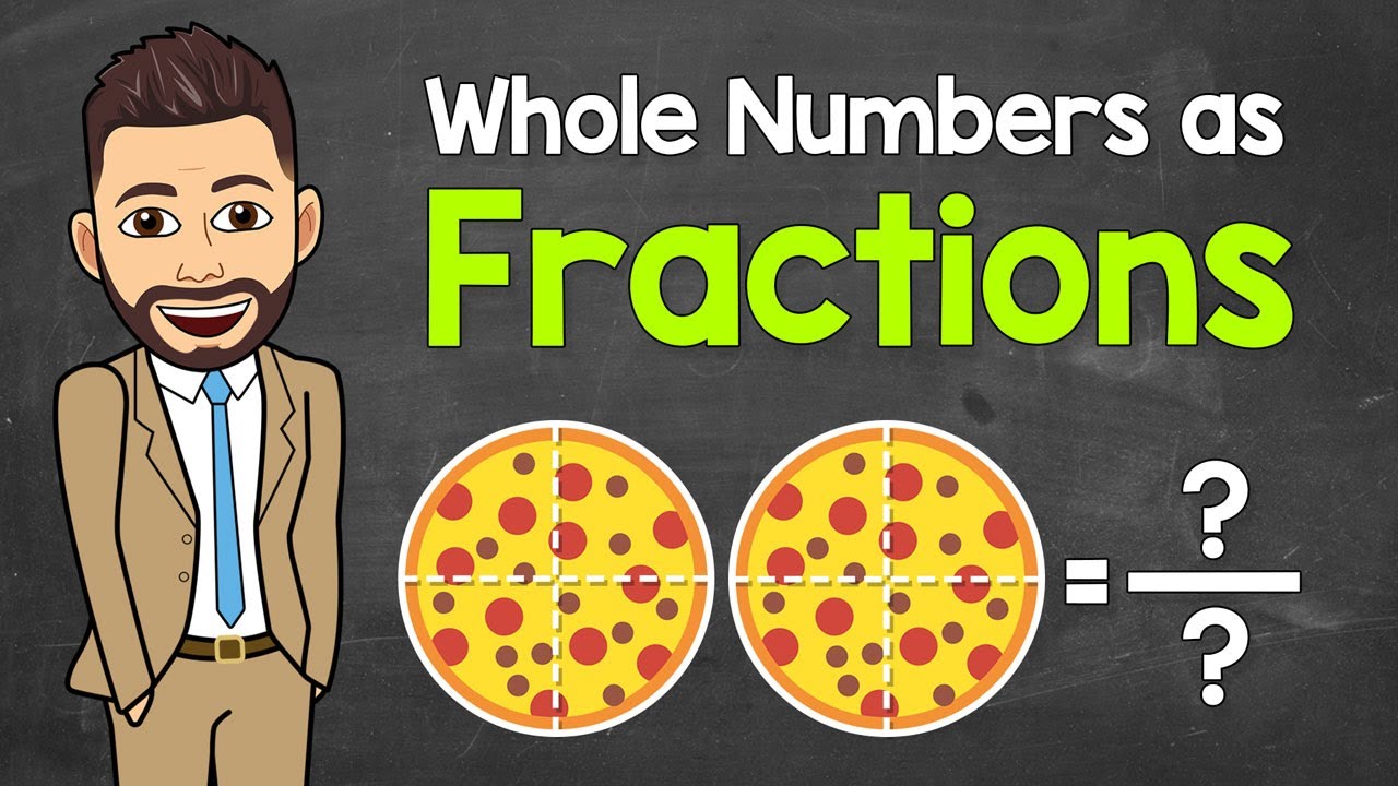 Writing Whole Numbers as Fractions | Math with Mr. J