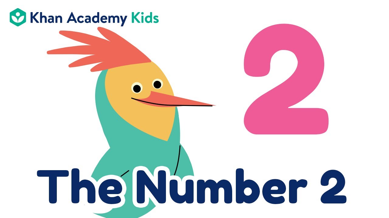 Write the Number 2 | Numeral Recognition | Khan Academy Kids