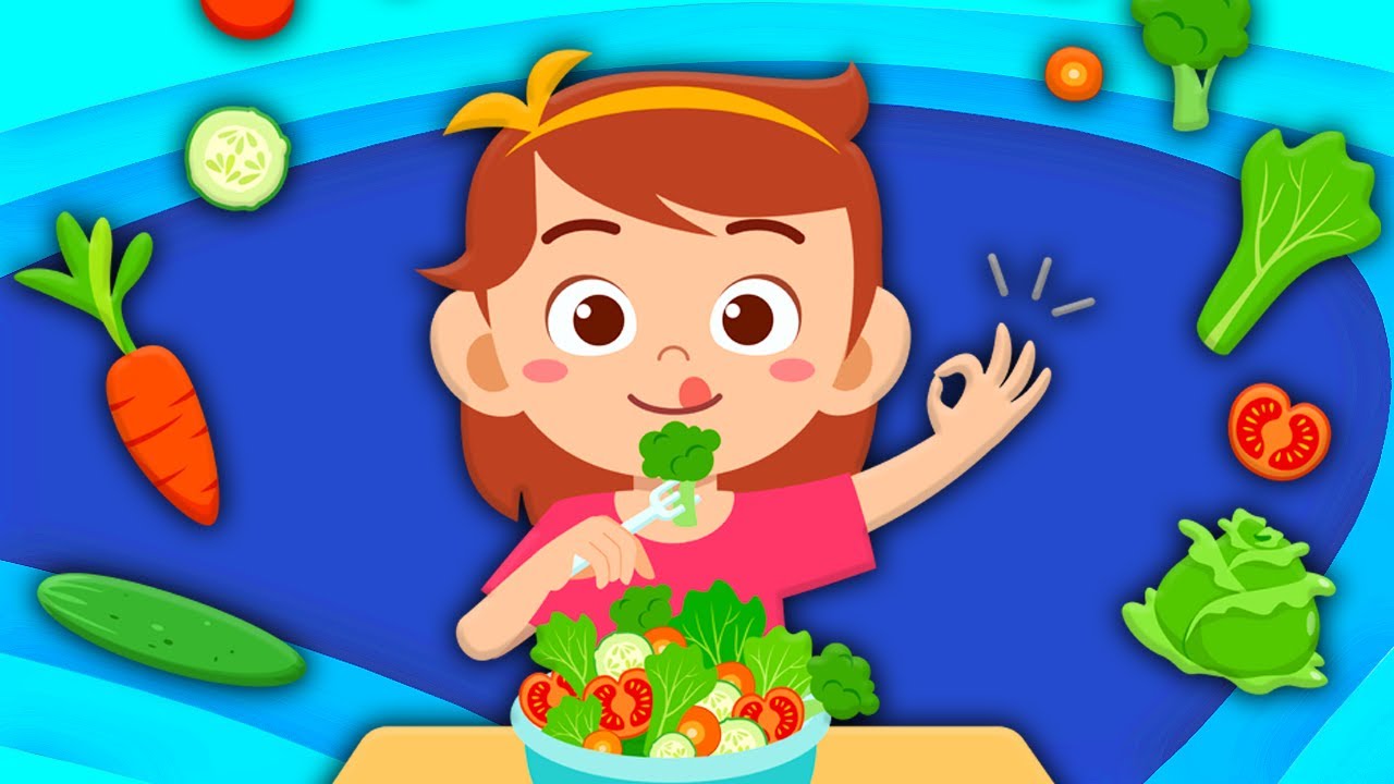 Learn Why Eating Veggies Is SO Important! | Human Body Songs For Kids | KLT