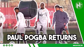 Paul Pogba IS BACK | Monaco train ahead of Spurs clash