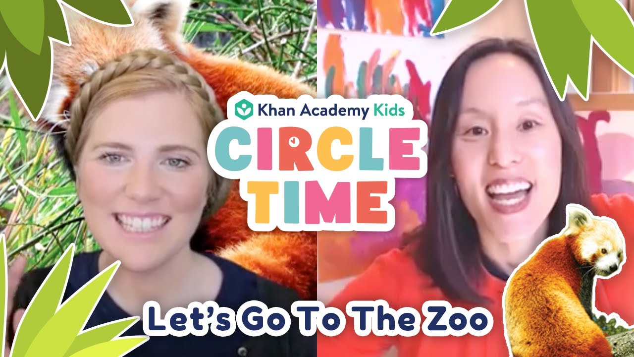 Let's Go To The Zoo | Red Pandas Book Reading | Circle Time with Khan Academy Kids