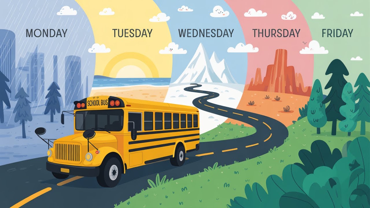 DAYS OF THE WEEK SONG and Months of the Year Songs + More Nursery Rhymes & Kids Songs | Kids Academy