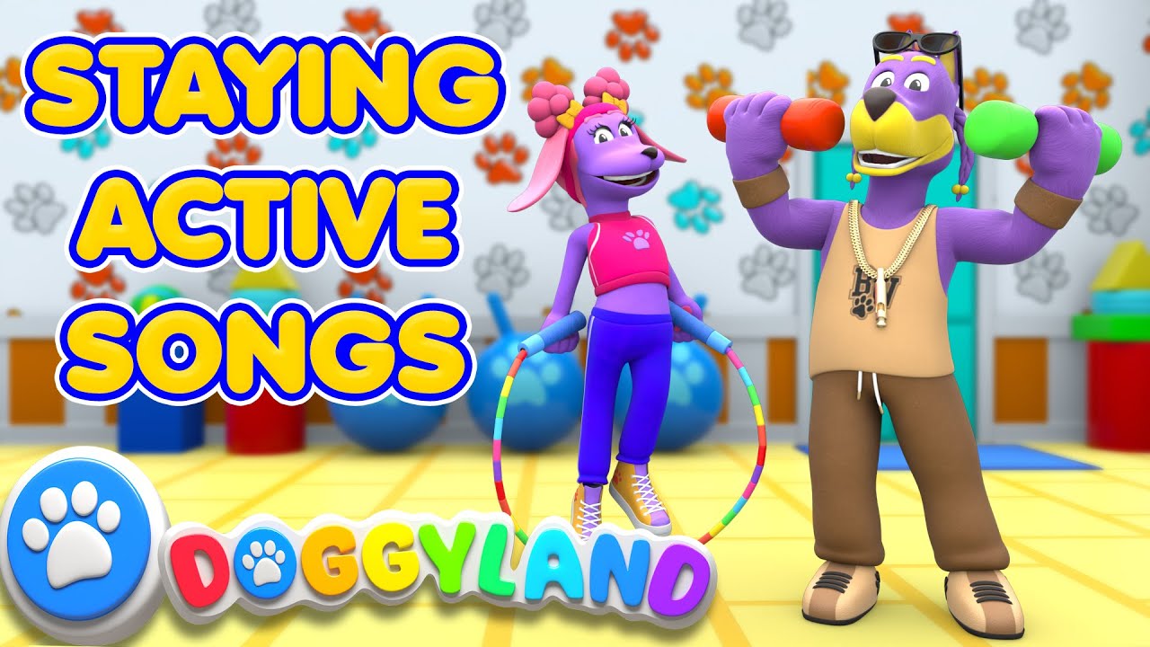 Staying Active Kids Songs | 💪👟🌳 Compilation | Doggyland Kids Songs & Nursery Rhymes by Snoop Dogg