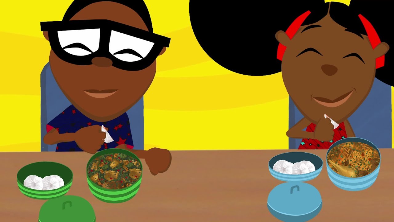 Pounded Yam Is Sweet and Lovely - Bino and Fino Kids Songs / Dance