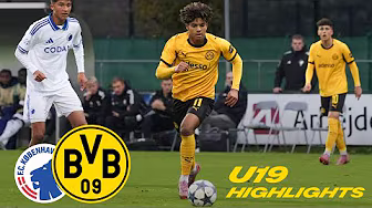 Highlights & alle Tore | FC Kopenhagen – Borussia Dortmund 0:2 | UEFA Youth League