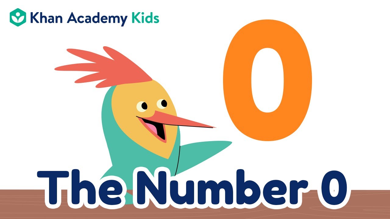 Write the Number 0 | Numeral Recognition | Khan Academy Kids