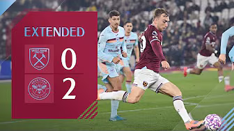 West Ham 0-2 Brentford | Premier League Extended Highlights