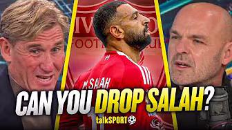 "HE DOESN'T WORK HARD!" Simon Jordan QUESTIONS whether DROPPING Salah will make him defend!