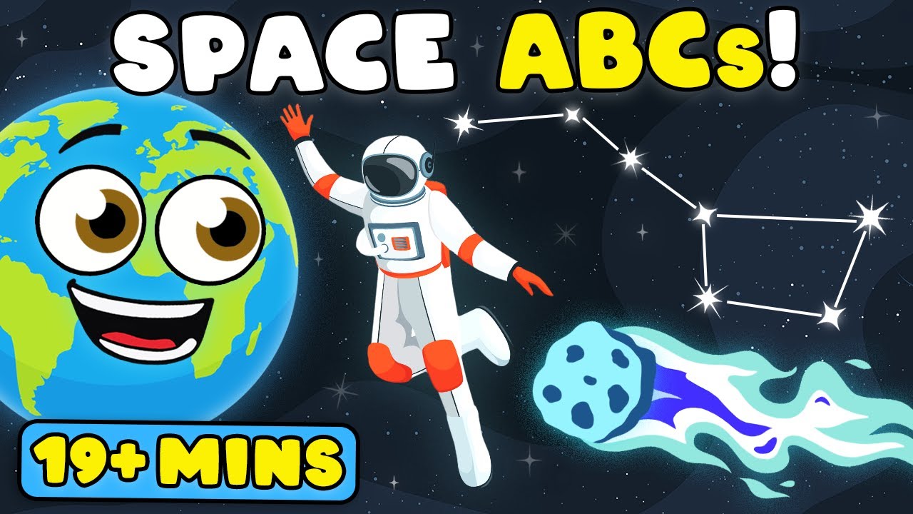 Learn ALL About Space: A-Z! | Alphabet & Space Songs For Kids | KLT