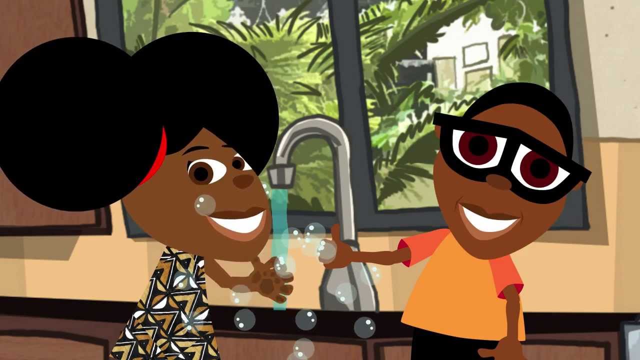 Hey  Kids! Don't Forget To Wash Your Hands!!