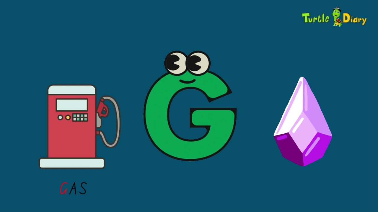 Learn to Write the Uppercase Letter G with TurtleDiary.com