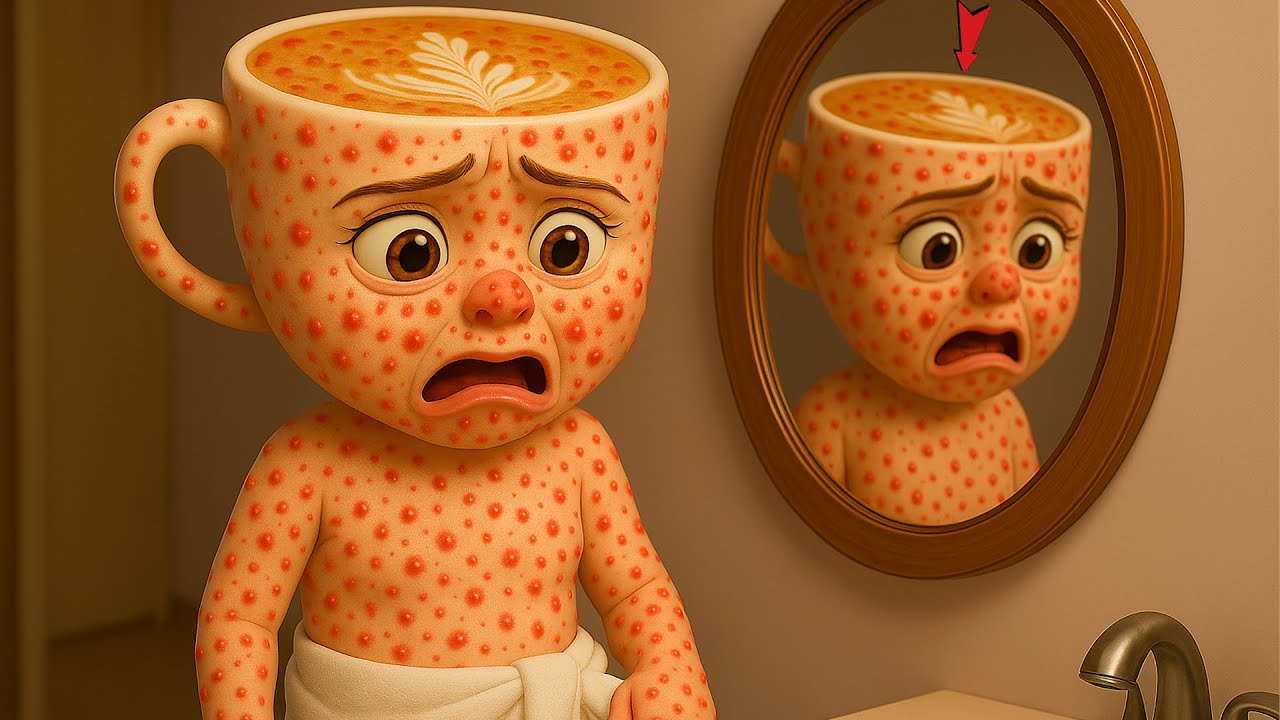 🆘RESCUING BALLERINA CAPPUCCINA Used POISONOUS CREAM! 3000 PIMPLES On Her Body👿AI ANIMATION STORIES✨🩰