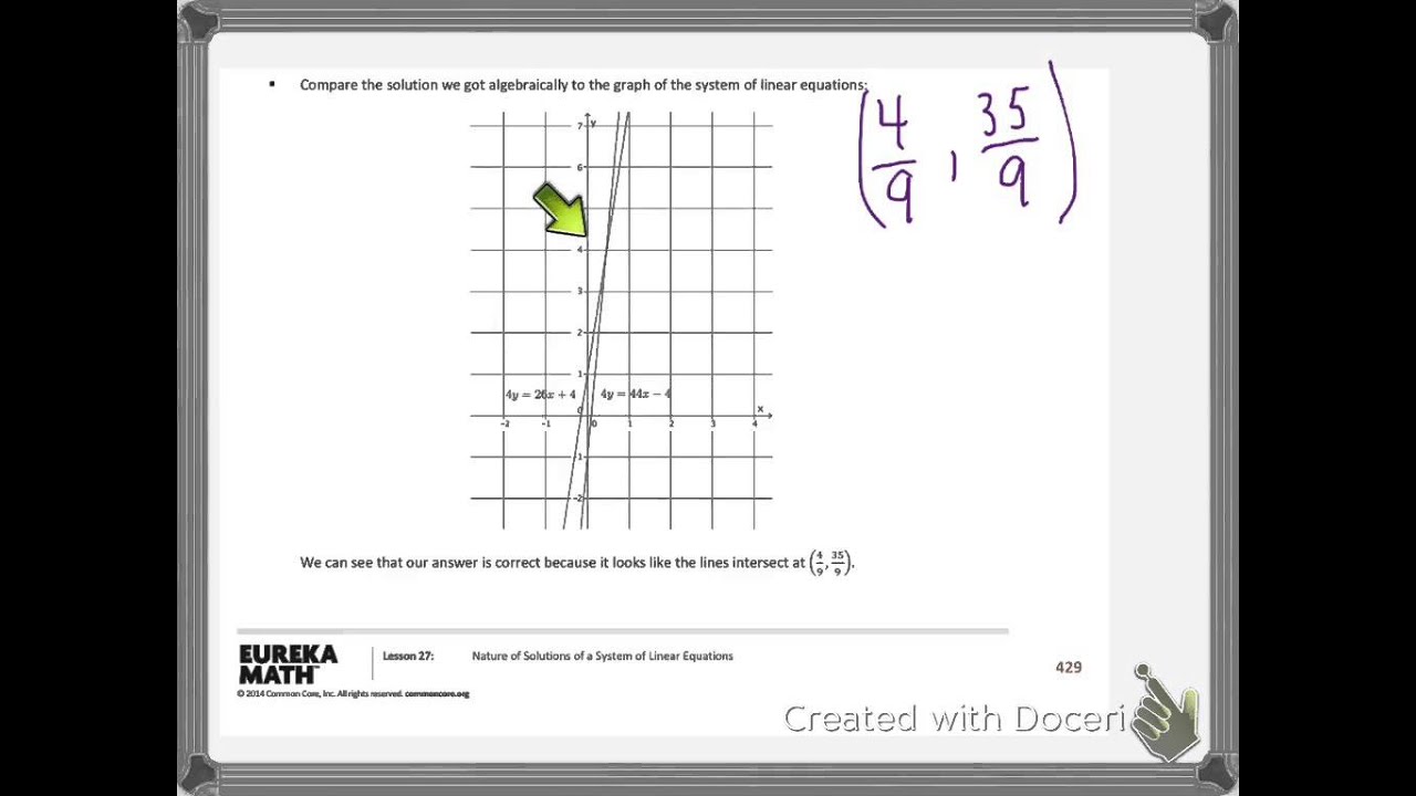 Grade 8 Math Module 4 Lesson 27