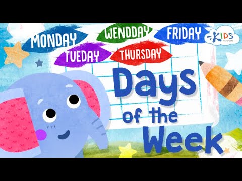 Days of the Week Sing for Kids | Nursery Rhymes | Kids Academy