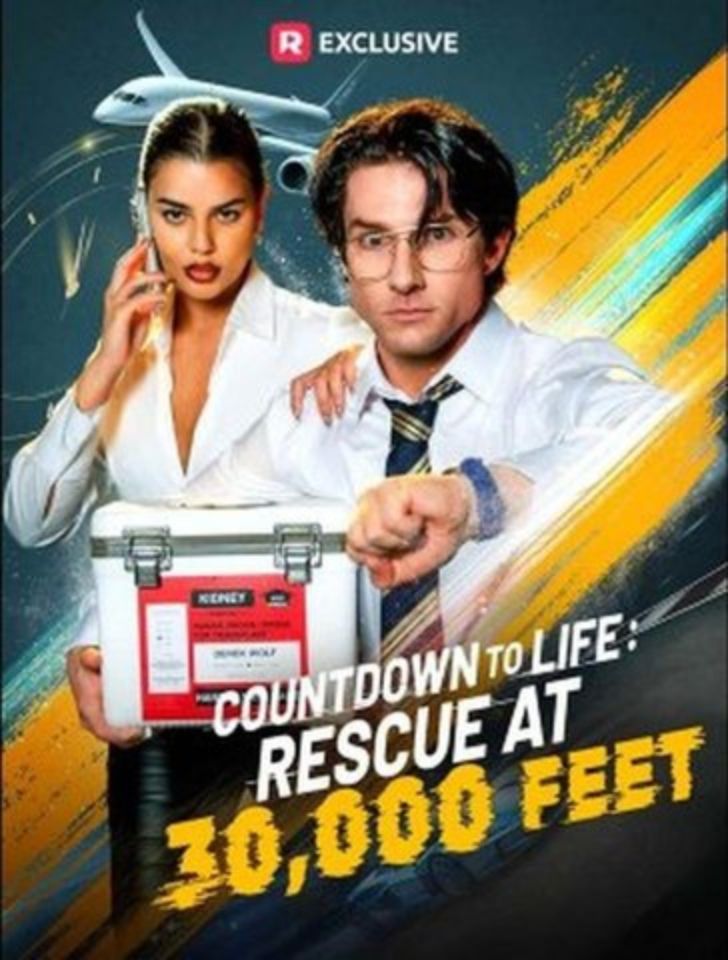 Poster Countdown to Life: Rescue at 30,000 Feet