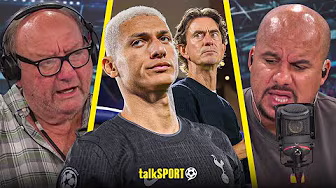 "BANG AVERAGE!" Brazil and Agbonlahor SLAUGHTER Richarlison as they REACT to Spurs' draw vs Monaco!