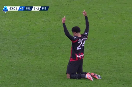 AC Milan VS Pisa Highlight