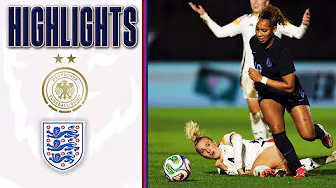 Young Lionesses Defeated In Fulda | Germany WU23 5-0 England WU23 | Highlights