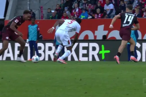 Augsburg VS RB Leipzig Highlight