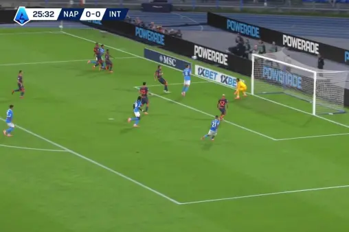 Napoli VS Internazionale Highlight