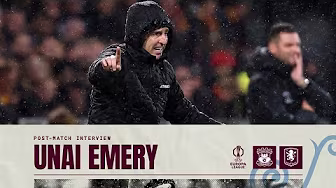 POST MATCH | Unai Emery on defeat to Go Ahead Eagles