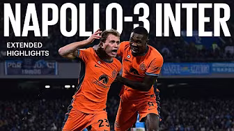 NAPOLI 0-3 INTER: 3️⃣ GOL PER 3️⃣ PUNTI | EXTENDED HIGHLIGHTS 📺⚫🔵