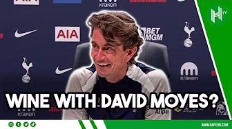 Frank & Moyes post-match drinks? | Everton v Tottenham