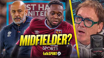 "HE CAN WIN THE BALL!" Tony Cascarino REVEALS how to solve West Ham's midfield CRISIS!