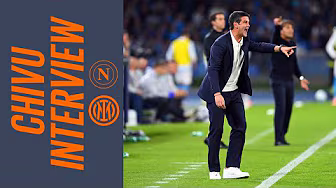 LE PAROLE DI CRISTIAN CHIVU POST NAPOLI 3-1 INTER | INTERVIEW 🎙️