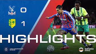 UEFA Conference League Highlights | Crystal Palace 0-1 AEK Larnaca