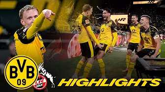 With the 29th shot on goal: Last-minute Beier causes jubilation! | BVB - 1. FC Köln | Highlights