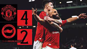 MBEUMO BRACE AT OLD TRAFFORD! 😮‍💨 | Man Utd 4-2 Brighton