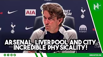 Arsenal, Liverpool and Man City have INCREDIBLE PHYSICALITY | Thomas Frank