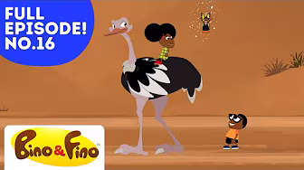 Not All Birds Fly ! : Bino and Fino Full Episode 16 - Kids Learning Video - Animals For Kids