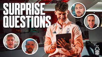 SURPRISE INTERVIEW! 😅 | Ryan Yates Answers Questions From Nottingham Forest Players 🎤