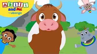 A Chicken a Cow and a Goat! | Animal Songs from Akili and Me | Educational Cartoons for Preschoolers