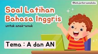 English Quiz for Children - Practice Questions A and B
