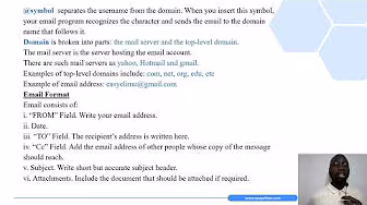 How to Write an Email - Lesson 3 - English Form 4 -Topic 6 - Writing - KCSE Lesson Notes & Videos