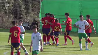 RESUMEN | España 4-0 Irlanda | Partido internacional amistoso sub-15 | 🔴 SEFUTBOL