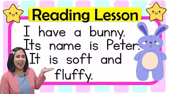 English Reading Lesson for Kids | Learn How to Read | Stories | Teacher Aya Online Tutor