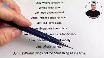 AULA DE INGLÊS PARA INICIANTES com LEITURA GUIADA DE DIÁLOGOS