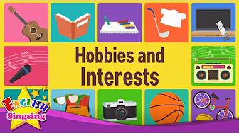Hobbies and Interests- What do you like doing? - Kids vocabulary - Learn English for kids