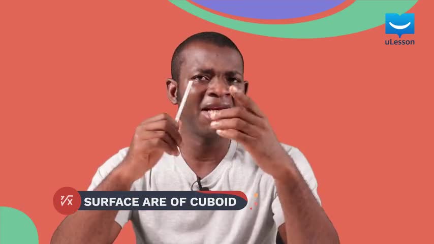 Solids-Prisms -8-Surface Area of a Cuboid 2