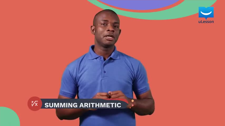 Sequences and Series-Series -11-Summing Arithmetic Series 1