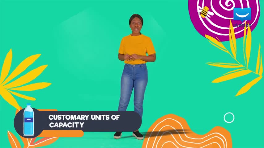 Measurements-Volume and Capacity -3-Customary Units of Capacity